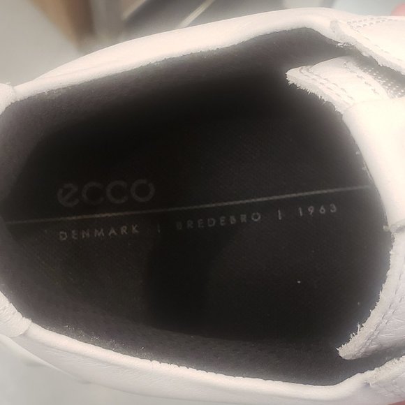 White Sneakers (Leather Ecco) - Picture 6 of 7